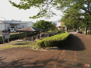 中津川市役所近くの公園