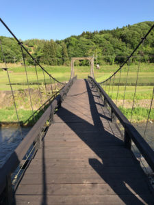 釜戸の吊り橋