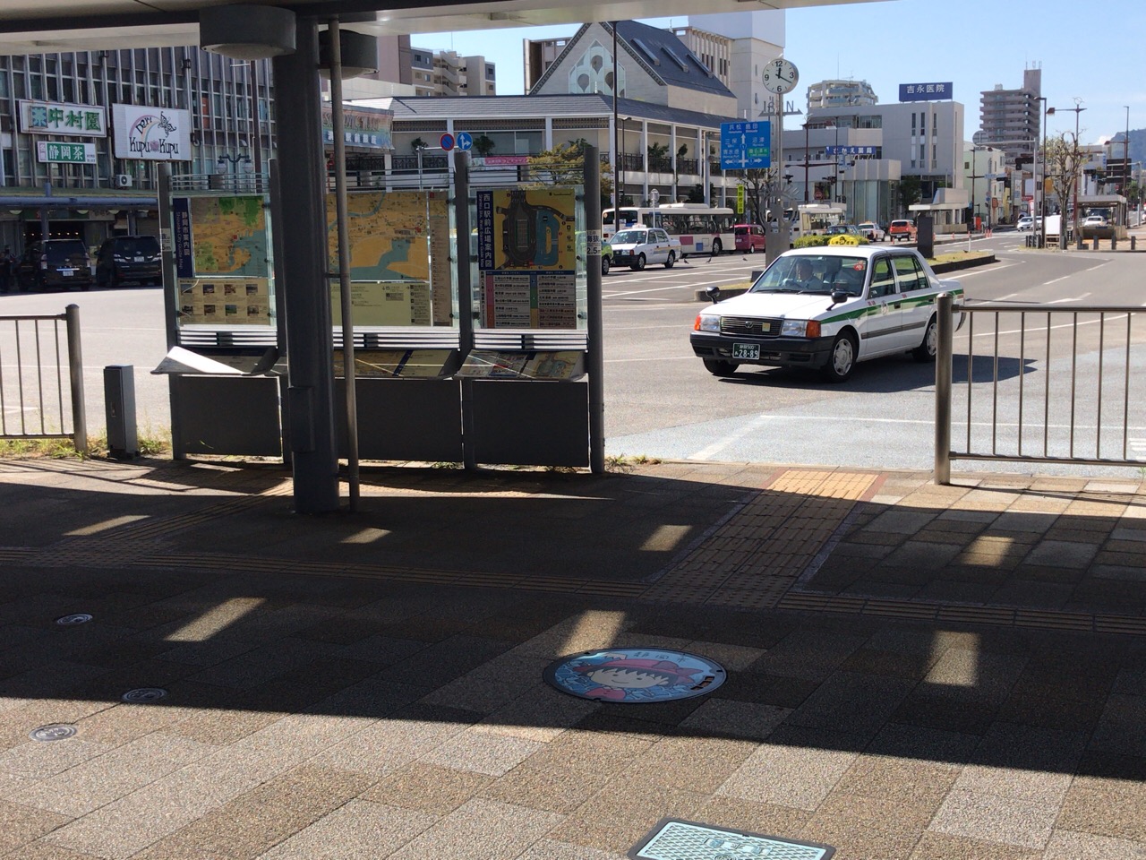 静岡市・ちびまる子ちゃんマンホールの設置場所はココ！】電車やクルマで訪問する人が路頭に迷わないよう詳しく案内します | 晴れブロ